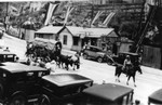 A parade down Tombstone Canyon in 1931 celebrating Bisbee's 50th birthday.