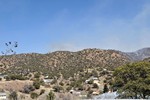 View of the Thirty Moon Fire, March 20, 2008.
