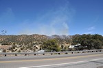View of the Thirty Moon Fire, March 20, 2008.